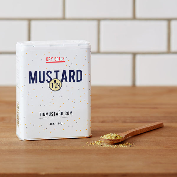 Tin Mustard - Dry Mustard Blend - One Tin