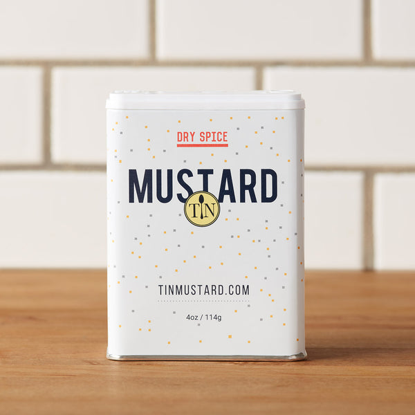 Tin Mustard - Dry Mustard Blend - One Tin